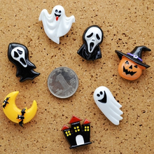 Pasadores de empuje para decoración de Halloween, diseño creativo de tablero de corcho, calabaza, murciélago, fantasma, chincheta de dibujo, suministros de Halloween, 3 uds. 2024 - compra barato