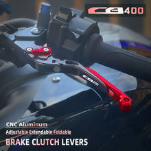 Motocicleta cnc ajustável extensível dobrável alavancas de freio embreagem para honda cb400 cb400sf 1992 1993 1994 1995 1996 1997 1998 2024 - compre barato