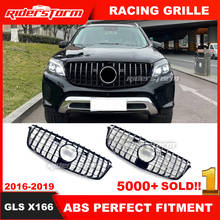 GT style grille For GLS class X166 GT Grille for Mercedez benz GLS class GLS300 GLS350 front grille of SUV Auto front grille 2024 - buy cheap