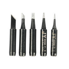 5PCS/Lot Black Lead-free Soldering Tip 900M-T K/I/B/3C/2.4D Welding Sting For Solder Iron Welding Station Tool 2024 - buy cheap