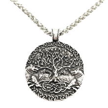 10Pcs Norse Mythology Wolf And Tree Of Life Necklace Mens Viking Jewelry Amulet Talisman Wholesale 2024 - buy cheap