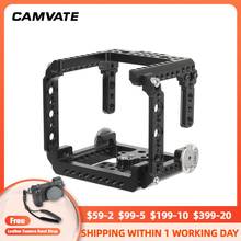 CAMVATE Camera Full-frame Cage Rig With Arri Rosette Mount & Dual NATO Safety Rail Exclusively For RED Komodo 6K Cinema Camera 2024 - buy cheap