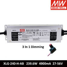 Mean Well Metal Case Switching Power Supply IP67 Xlg-240-h-ab 239.6W 110V/220V AC To DC 27-56V LED Driver 3 IN 1 Dimming 2024 - buy cheap