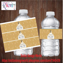 30 Personalized Cake Wedding Water Bottle Wine Champagne Labels Candy Bar Wrapper Stickers Baby Shower Birthday Christmas Decor 2024 - buy cheap