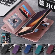 Кожаный чехол для Samsung Galaxy Note 20 Ultra 10 S20 FE S10 S9 Plus, чехол-бумажник с кармашком для карт для Samsung A21S, A51, A71, A41, A50, A70, Coque 2024 - купить недорого