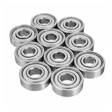 693ZZ Miniature Ball Bearings 3 8 4mm Double Shielded Miniature Metal Steel Bearing Steel bearing, Bearing steel/ Carbon steel, 10 pcs, Small double, 693 zz 2024 - buy cheap