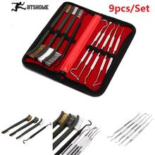 9pcs/Set weapon cleaning kit Universal Gun Hunting weapon Cleaning Kit Brush Gun Cleaning Set pick gun Tool 2024 - buy cheap