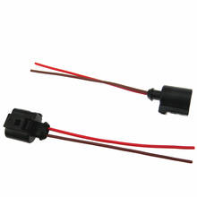 COSTLYSEED 2 Pcs 1J0973722A Rear Handbrake Caliper Servo Motor Plug Pigtail Connector for Passat B7 Sharan CC Q5 A4 A6 2024 - buy cheap