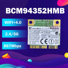 AzureWave BCM4352 BCM94352HMB Mini PCIe PCI-express 802.11AC 867 МГц Беспроводная Wi-Fi WLAN Bluetooth карта 2024 - купить недорого