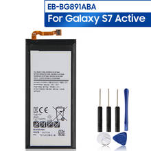 Samsung оригинальный EB-BG891ABA аккумулятор для Samsung Galaxy S7 Active EB-BG891ABA настоящая сменная батарея 4000 мАч с бесплатным инструментом 2024 - купить недорого
