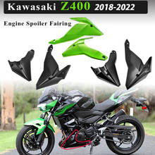 Cubierta protectora de la sartén del vientre para motocicleta, alerón carenado del motor inferior para Kawasaki Z 400, Z-400, 2018, 2019, 2020, 2021, Z400 2024 - compra barato