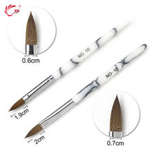 Professional Manicure UV Gel Brush Pen Transparent Acrylic Nail Art Painting Drawing Brush Phototherapy Tools Oval Pure For Nail 2024 - buy cheap