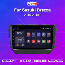 2G RAM 32G ROM Android 8,1 coche Multimedia GPS Radio estéreo para Maruti Suzuki Vitara Brezza 2016- 2018 de navegación 2024 - compra barato