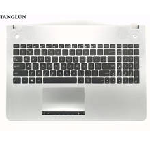 JIANGLUN New US backlit keyboard for Asus N56V N56VV N56VB N56VZ N56VJ N56VM palmrest 2024 - buy cheap