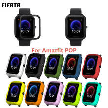 FIFATA PC Hard Watch Protector Shell For Xiaomi Huami Amazfit Bip/Bip U/POP Smart Watch Plastic Bumper Case For Amazfit Bip U 2024 - buy cheap