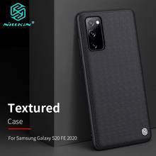 Nillkin-capa traseira de nylon para celulares samsung, capa texturizada de fibra pc, para galaxy s20 fe 2020, 2020 original 2024 - compre barato