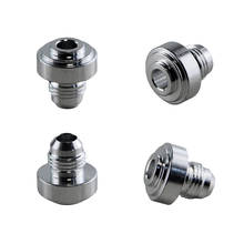 4pcs AN6 9/16"-18 Male Adapter Weld Bung Nitrous Hose Fitting Tank Cell Kettle 2024 - buy cheap