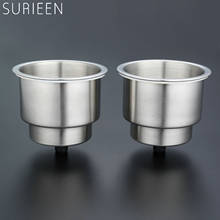 2 Pcs Marine Grade Stainless Steel Cup Drink Holder For Marine Yacht Boat Hardware Rowing Boats Accessories Silver 2024 - buy cheap