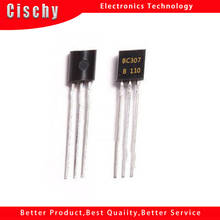 Transistor de via única 50 segundos bc307b tablete bc307 307 a 92 pnp 100ma 45v novo produto original 2024 - compre barato