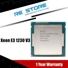 Б/у четырехъядерный процессор Intel Xeon E3 1230 V3 3,3 ГГц LGA1150, процессор для настольного ПК, процессор для E3-1230V3 2024 - купить недорого