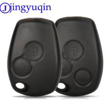 jingyuqin 10PS Key Case For Renault Megane Modus Espace Laguna Duster Logan DACIA Sandero Fluence Clio Kango For NISSAN ALMERA