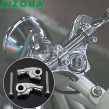 Risers para guidão de motocicleta, 7.8 polegadas, 22mm, para harley dyna sportster softail, personalizado,'' 2024 - compre barato