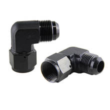 2PCS AN12 Female to 12AN Male Flare 1'1/16"-12 UNF 90 Degree Aluminum Swivel Hose Fitting Adapter 2024 - buy cheap