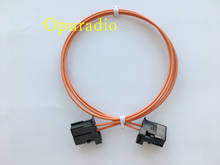 Free shipping MOST Optical Fiber Cable Connectors Male To Male For Audi BMW mercedes etc. 120CM New Original 2pcs/lot 2024 - buy cheap