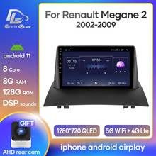 Rádio automotivo, android 10, estéreo, para renault megane 2 2002-2013, reprodutor de vídeo, navegação gps, sem 2 din, dvd 2024 - compre barato