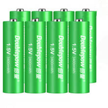 8 2400mWh pçs/lote Nova venda quente 1.5v bateria de lítio recarregável AA microfone brinquedo bateria de lítio recarregável 2024 - compre barato