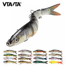 VTAVTA 10/14cm Sinking Wobblers Fishing Lures Jointed Crankbait Swimbait 8 Segment Hard Artificial Bait For Fishing Tackle Lure 2024 - buy cheap