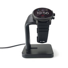 Сменная Магнитная зарядная док-станция, зарядное устройство для умных часов Fossil Gen 4 5, спортивные часы с USB-кабелем, подставка для умных часов версии 2018 2024 - купить недорого