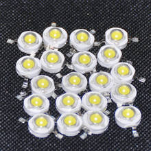 20 peças Diodo LED SMD 1W Branco Frio 110LM 1 Watt Chips de emissor de contas 1-Watt LED Diodi Cool White 2024 - compre barato
