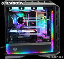 Barrow Acrylic Board Water Channel Solution kit use for Cooler Master H500P Case / Kit for CPU and GPU Block / Instead reservoir 2024 - buy cheap