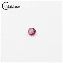 2,5 мм круглый розовый турмалин натуральный VS grade Турмалин драгоценный камень 5 шт в партии Турмалин свободный камень 2024 - купить недорого
