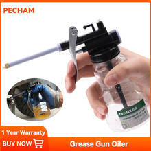 Grease Gun Oiler Oil Pump Oil Can Transparent High Pressure Pump for Lubrication Machine Oil Greasing 250ml 2024 - buy cheap