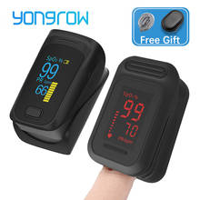 Yongrow Medical Fingertip Pulse Oximeter  PR Oxygen Saturation Memter SPO2 PI Oximetro De Dedo Pulsioximetro Oxymeter 2024 - купить недорого
