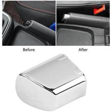 New 1pc Car Handbrake Lever Parking Button Cover Chrome Black Decoration Shell For VW Polo 6R GTI Cross 6RD711333A 6RD 711 333 A 2024 - buy cheap