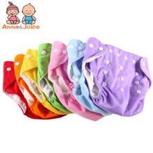 10 pc pañales de bebé ajustable de pañal de tela de verano de bebé lavable reutilizable pañales/algodón formación pantalón 2024 - compra barato