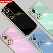 Luxury Plating Silicone Case For Huawei P50 P40 Lite Pro Honor 50 60 70 30 20 Pro SE X20 X30i X40i Shockproof Soft TPU Cover 2024 - buy cheap