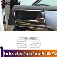 For Toyota Land Cruiser Prado 150 2010-2018 2019 2020 Car Styling Chrome Interior Door Handle Cover Trims Protection Sticker 2024 - buy cheap