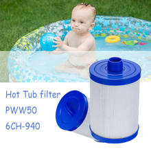 Elemento de filtro de banheira hidráulica 243x150mm para banheira de spa para sistema de cartucho de filtragem 6ch-filme pseg50, acessórios de piscina para crianças 2024 - compre barato