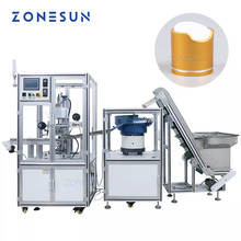 ZONESUN ZS-819-R4 Automatic Sheet Feed Heat Press Machine Bottle Cap Hot Foil Stamping Machine Manufacturer For Sale 2024 - buy cheap