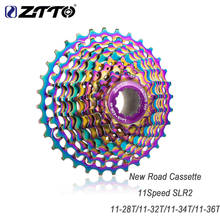 ZTTO Colorful Road Bike Cassette 11 Speed SLR2 UltraLight 11-28T Gravel 11-36T 11Speed 11-34  K7 11V 11-32 CNC Bicicleta Parts 2024 - buy cheap