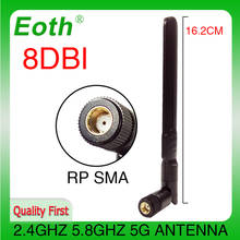 2pcs 2.4GHz 5.8Ghz 5G Antenna RP-SMA 8dBi wifi IOT Antenna Dual Band 2.4G 5G 5.8G WI FI antena aerial SMA female wireless router 2024 - buy cheap