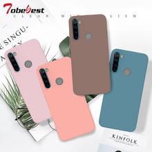 Candy Solid Color Soft Silicone Case For Xiaomi Redmi Note 8T 8 7 7A 6 6A 5 Pro Soft TPU Matte Phone Cover For Redmi Note 9 9S 2024 - buy cheap