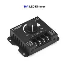 12V/24V Dimmers 30A Switch Brightness Adjustable Controller Single Color LED Dimmer For Lamp Bulb 3528 5050 LED Strip Light 2024 - buy cheap