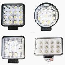 Empilhadeira de escavadeira, luzes led, iluminação, faróis grandes, 12v, 24v para komatsu, pc, hyundai, caterpillar, doosan, dh, dx 2024 - compre barato