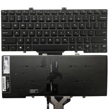 New Backlit US Keyboard For Dell Latitude 5400 5401 5410 5411 7400 7410 0RN86F English Black 2024 - buy cheap