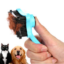 New Silicone Multi-purpose Pet Dog Cat Brush Hair Fur Shedding Trimmer Grooming Rake Professional Removal Comb Pet Suppy 2024 - buy cheap